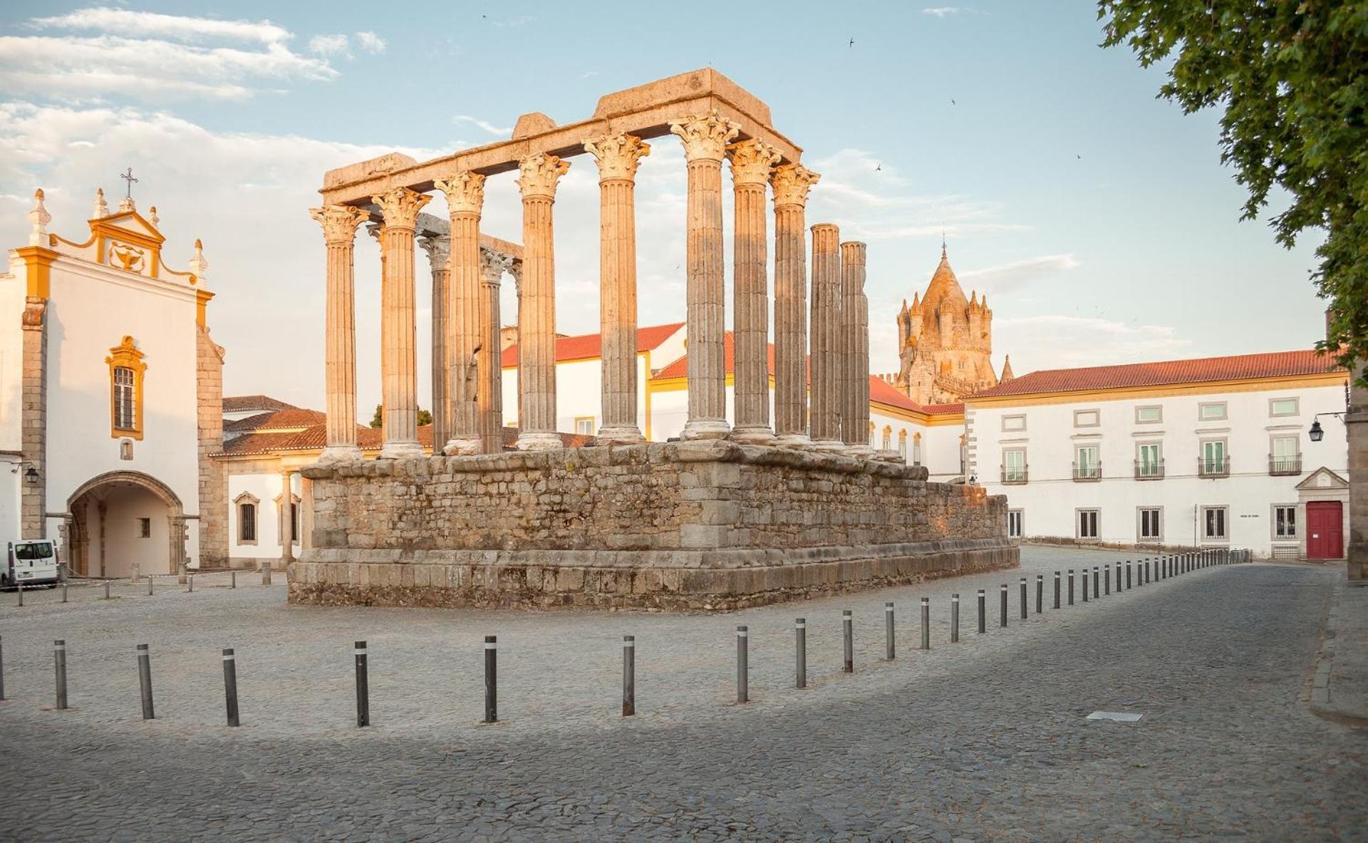 Parque De Campismo Orbitur Evora Hotel Buitenkant foto